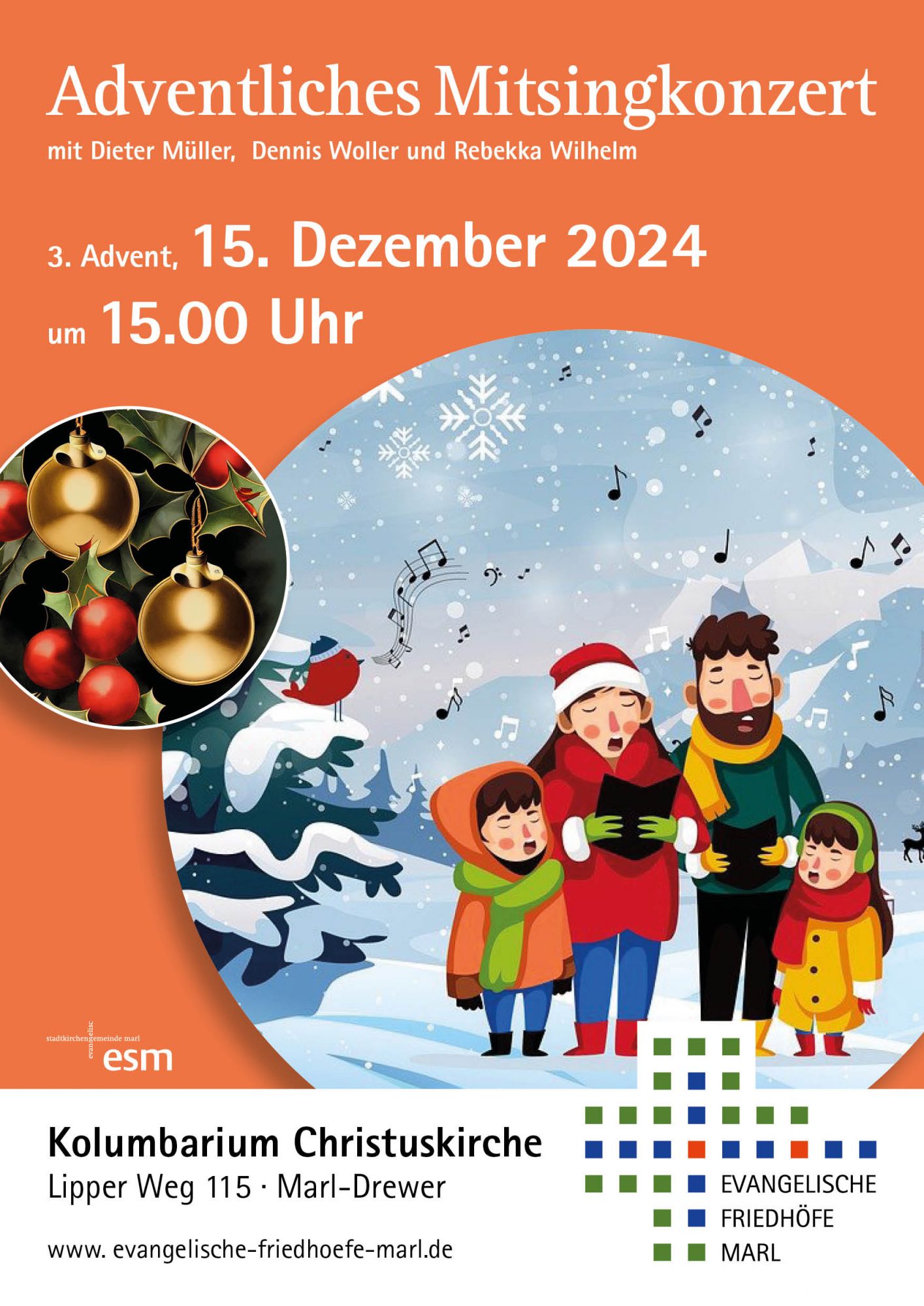 Adventliches Mitsingkonzert 15.12.2024